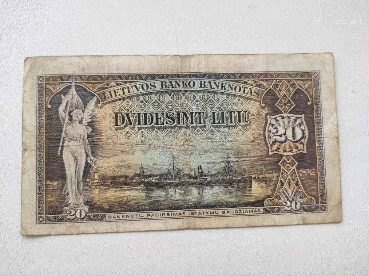 20 litu 1930 metu (gražus) - nuotraukos Nr. 2