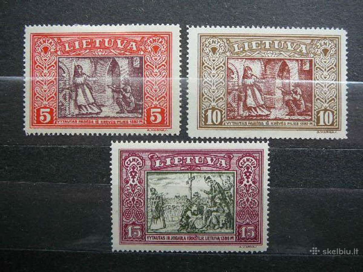 Lietuva 1932 Septyndieniai Mlh lit332/4sa