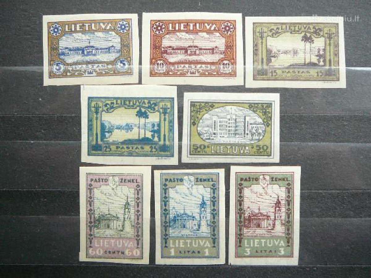 Lietuva 1932 Septyndieniai Mlh lit316/3sb