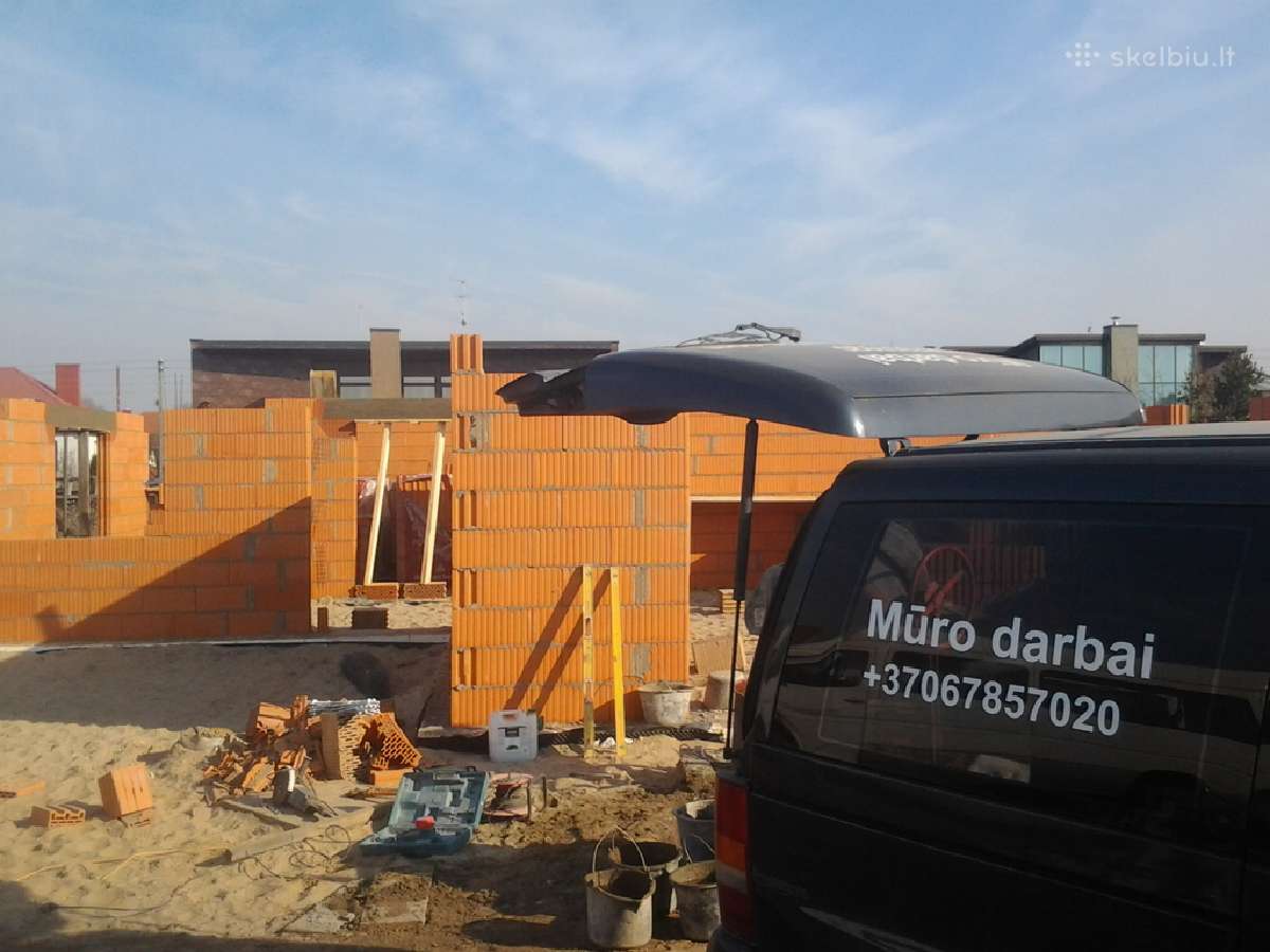 Mūrininkai visi mūro darbai. - nuotraukos Nr. 18