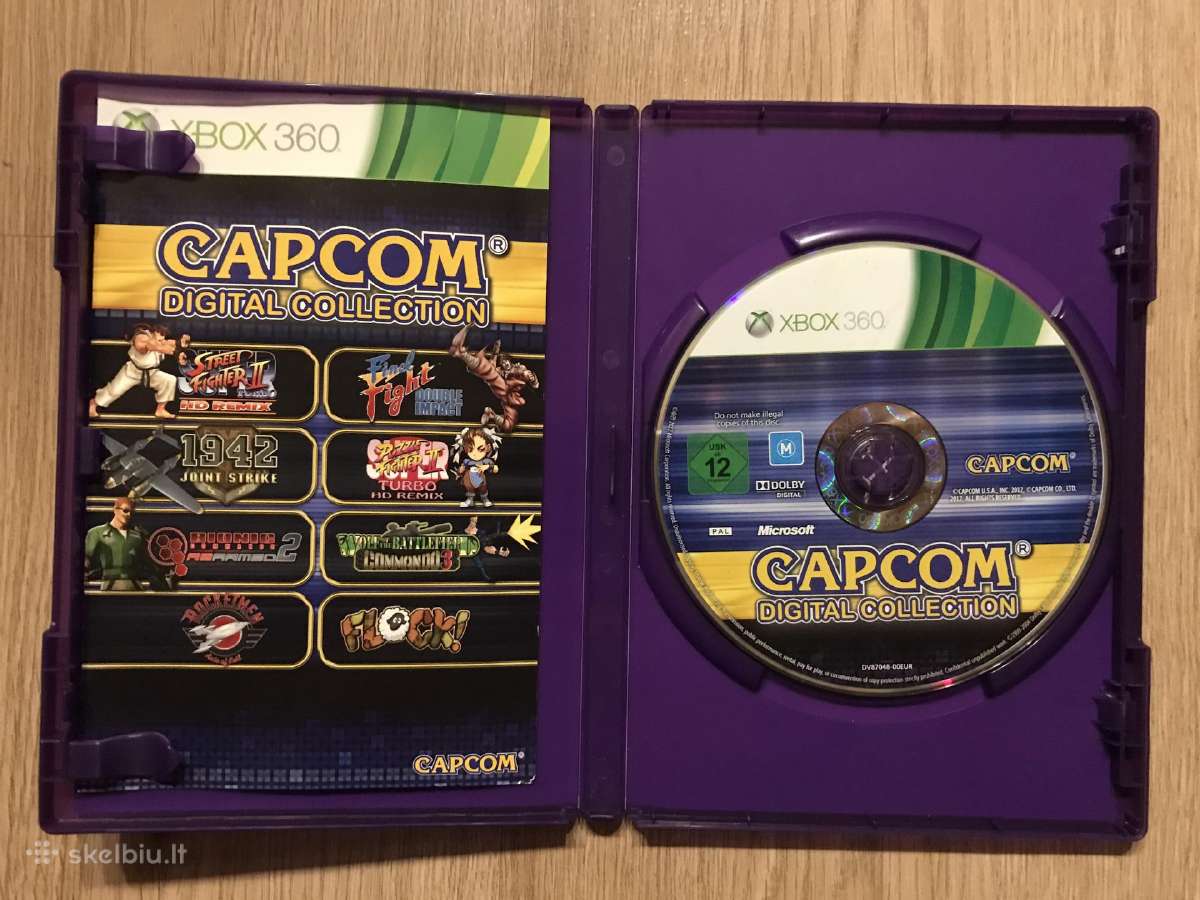 Capcom digital collection xbox360 (Street fighter) - nuotraukos Nr. 3