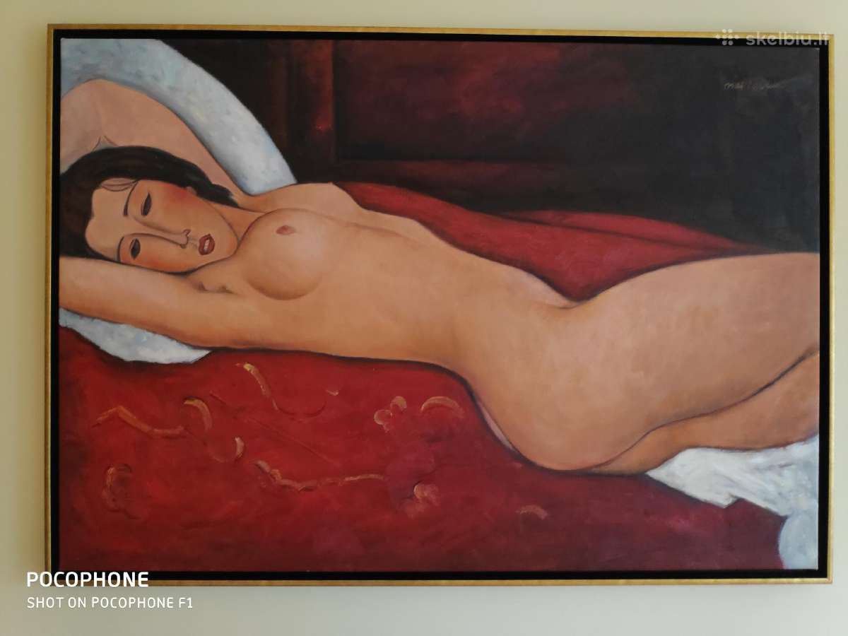 Amedeo Modigliani paveikslo kopija