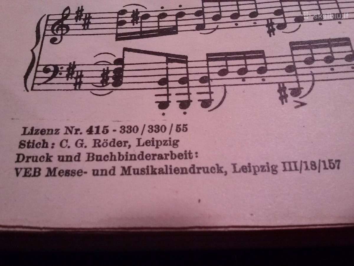 Muzika.notai.1957m,+1958m - nuotraukos Nr. 7