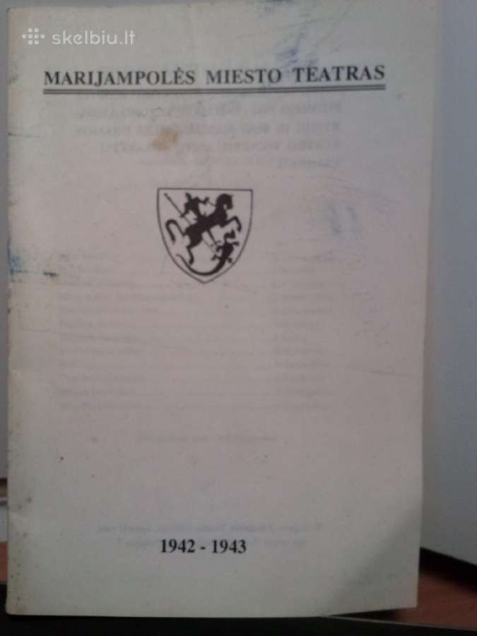 Teatro programa. 1948-1949m - nuotraukos Nr. 5