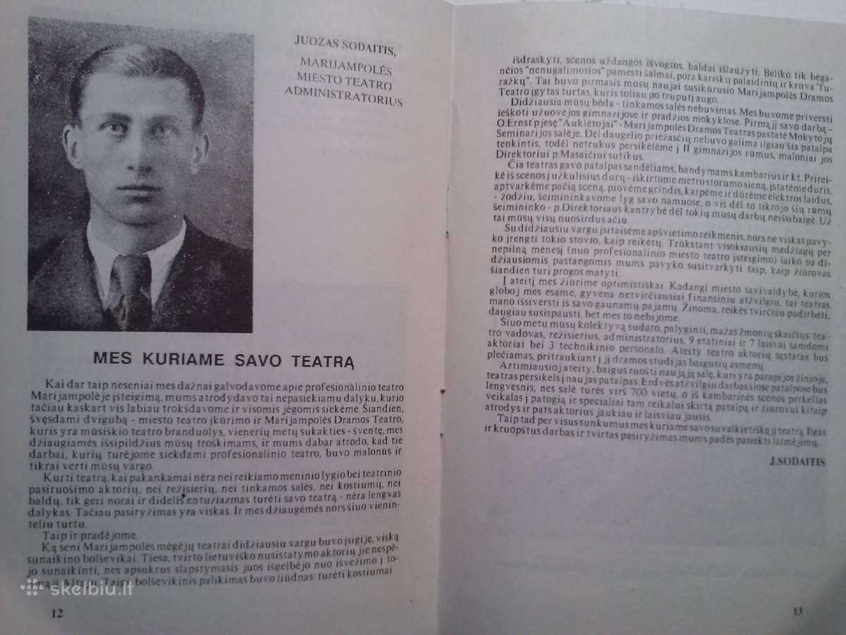 Teatro programa. 1948-1949m - nuotraukos Nr. 9