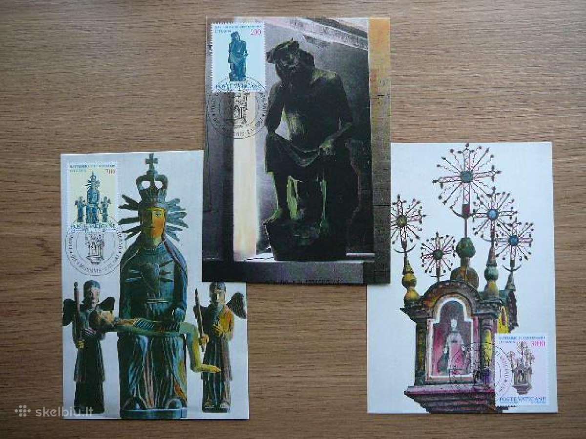 Vatikanas Sv. Statuleles (Lietuva) 1987 Km982