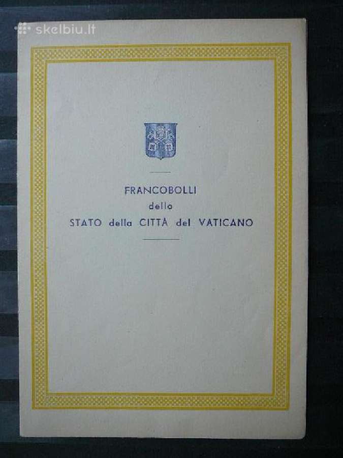 Vatikanas Ausros vartai Lietuva 1954 Km541 - nuotraukos Nr. 2