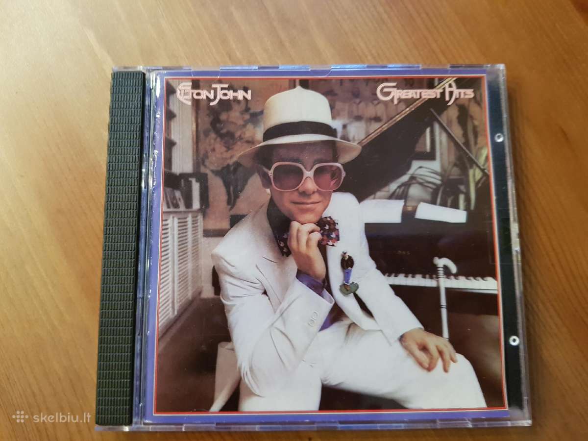 Elton John Greatest Hits (1994, 24 K Gold, CD) - nuotraukos Nr. 2