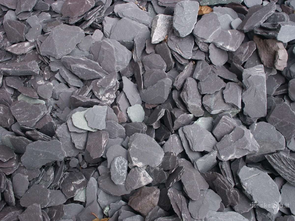 Dekoratyvinė skalda, gludinti akmenukai - nuotraukos Nr. 18