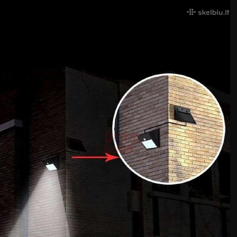 LED Lauko šviestuvai su saulės baterija - nuotraukos Nr. 13