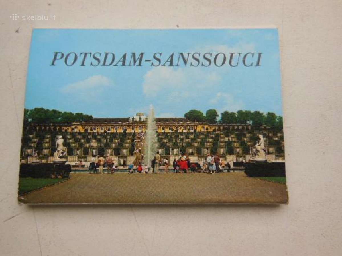 Potsdam-sanssouci atviruku rinkinys-knugute