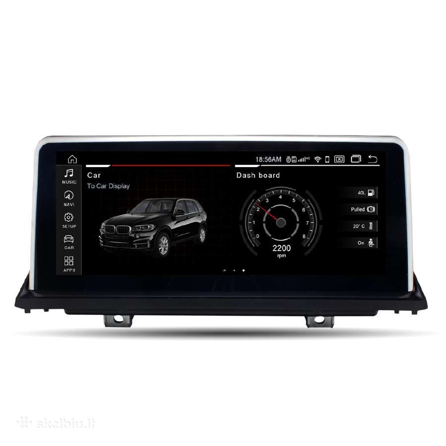 Bmw E70 Cic ir Ccc Android E71 X5 X6 navigacija - nuotraukos Nr. 13