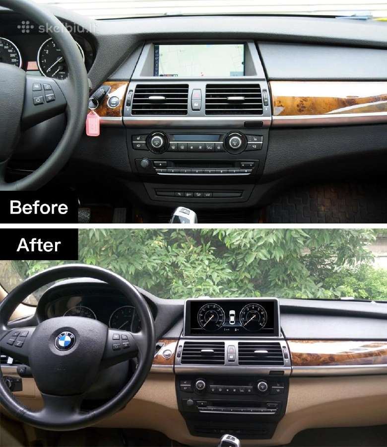 Bmw E70 Cic ir Ccc Android E71 X5 X6 navigacija - nuotraukos Nr. 3