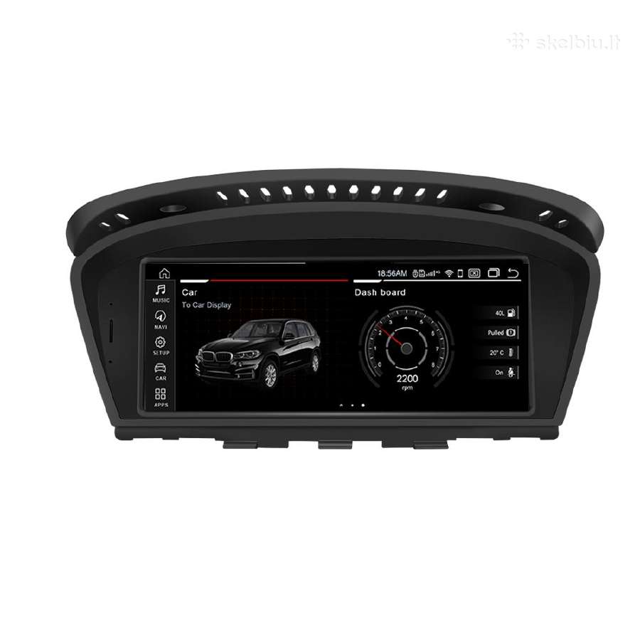 Bmw 3 E90 Cic ir Ccc Android 12 E91 E92 Multimedia - nuotraukos Nr. 7