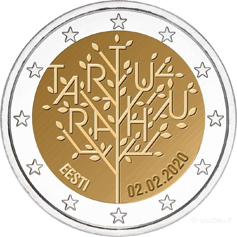 Estija 2020 2 eurų monetos - nuotraukos Nr. 2