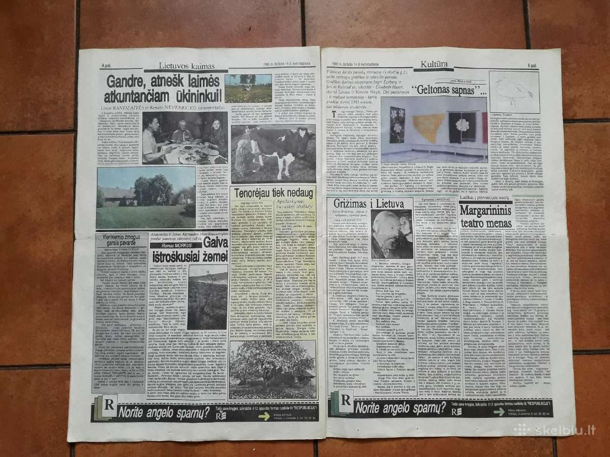 Unikalus "Respublikos" 1990 m. birželio 14d. Nr. - nuotraukos Nr. 3