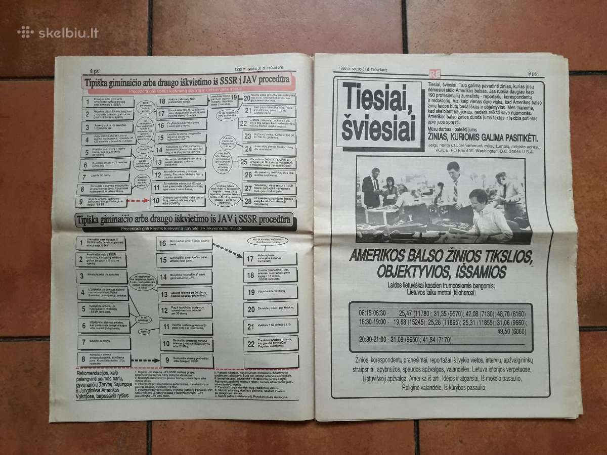 1990-1991 metų "Respublikos" bulvar. laikraščiai - nuotraukos Nr. 7