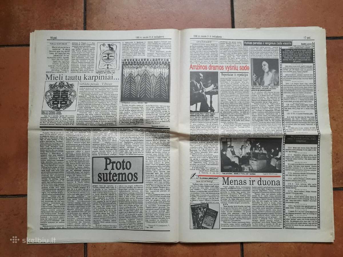1990-1991 metų "Respublikos" bulvar. laikraščiai - nuotraukos Nr. 11