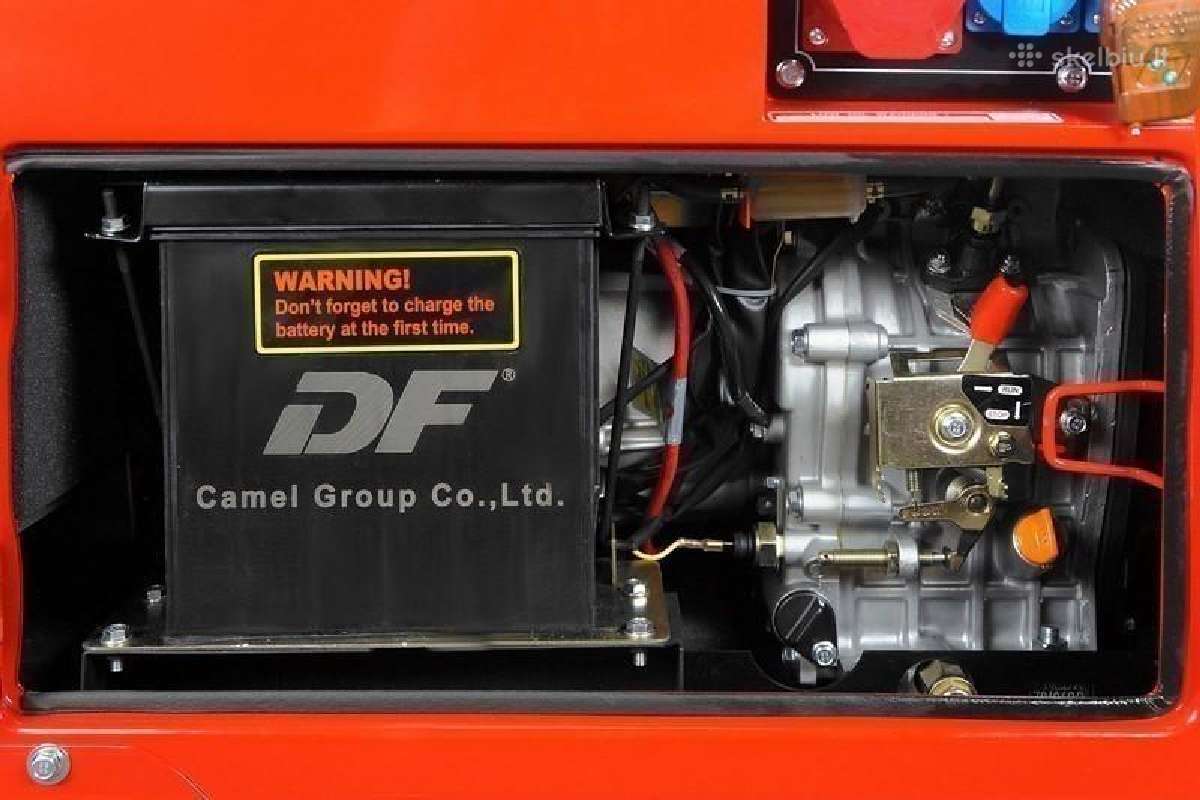 Dyzelinis elektros generatorius 9,8kw - nuotraukos Nr. 5