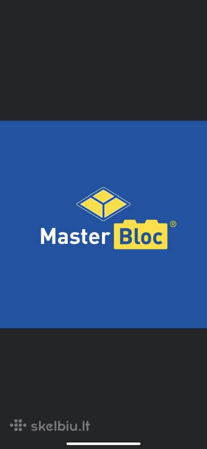 Betono blokai Masterbloc - nuotraukos Nr. 23