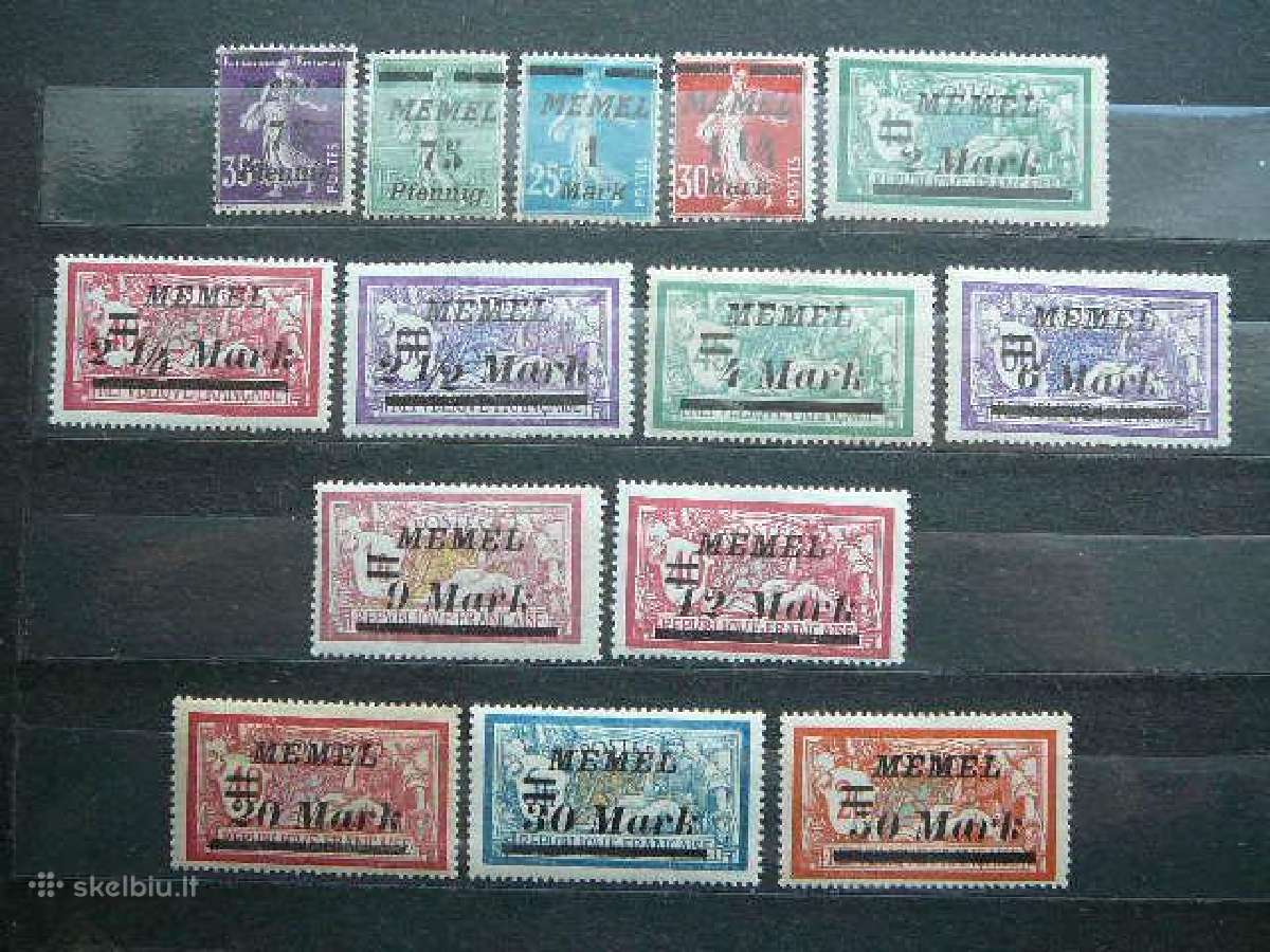 Lietuva Memel Klaipeda svarus Mlh kl84/97