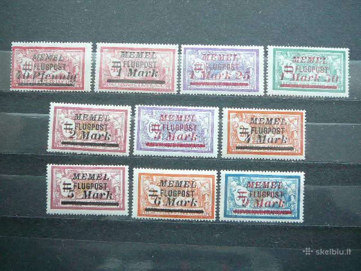 Lietuva Memel Klaipeda svarus Mlh kl98/107