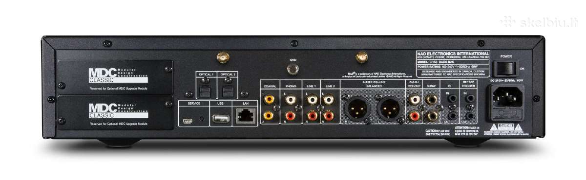 Quad Artera monoblokai 300w Power Amplifier - nuotraukos Nr. 15