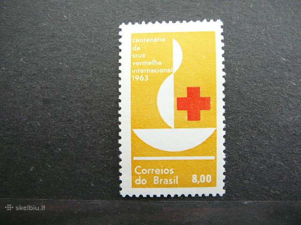 Raudonas Kryzius Brazilija svarus Mnh rk122
