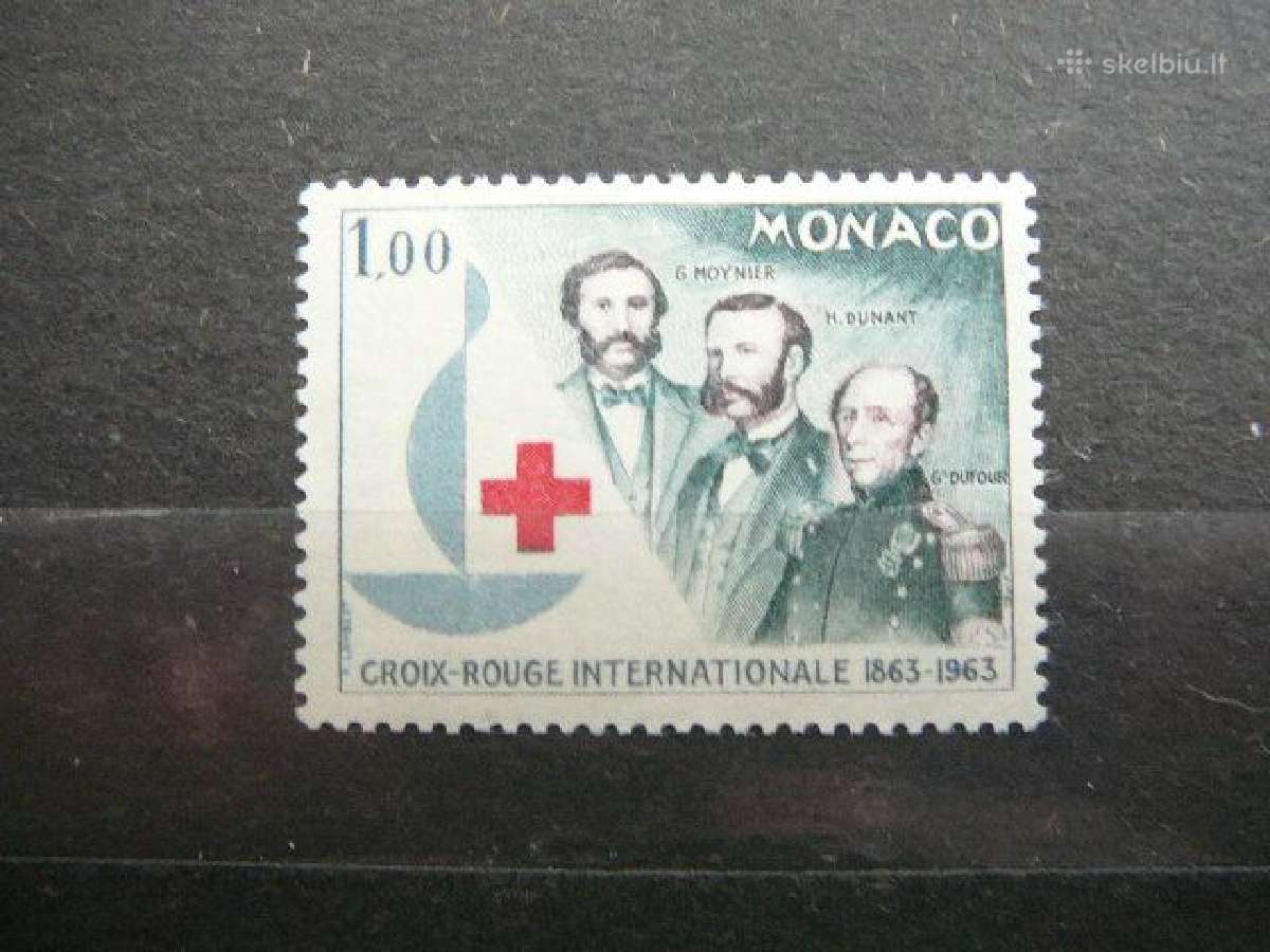 Raudonas Kryzius Monakas svarus Mnh rk126