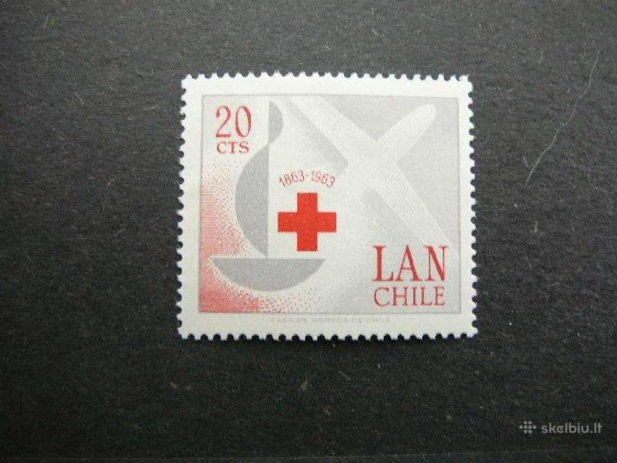 Raudonas Kryzius Cile svarus Mnh rk132