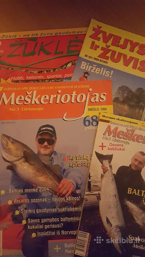 Parduodami rusiški žūklės žurnalai ir Dvd - nuotraukos Nr. 3