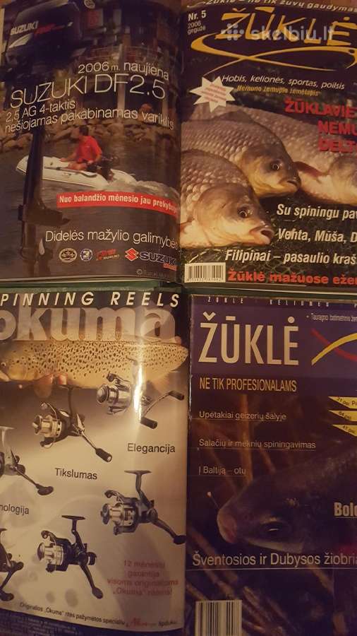 Parduodami rusiški žūklės žurnalai ir Dvd - nuotraukos Nr. 4