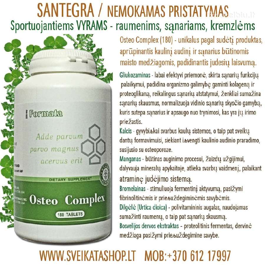 Santegra papildai / mob: +370 612 17997 - nuotraukos Nr. 18