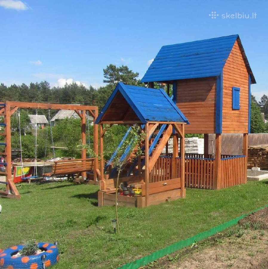 Supynės vaikams, žaidimų aikštelės - nuotraukos Nr. 12
