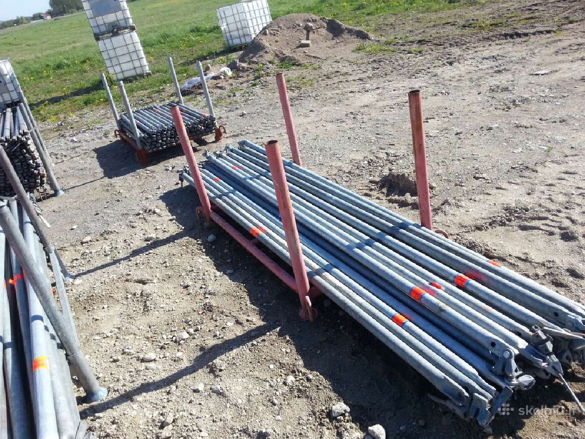 Layher Modulinių pastoliu nuoma ir pardavimas - nuotraukos Nr. 4