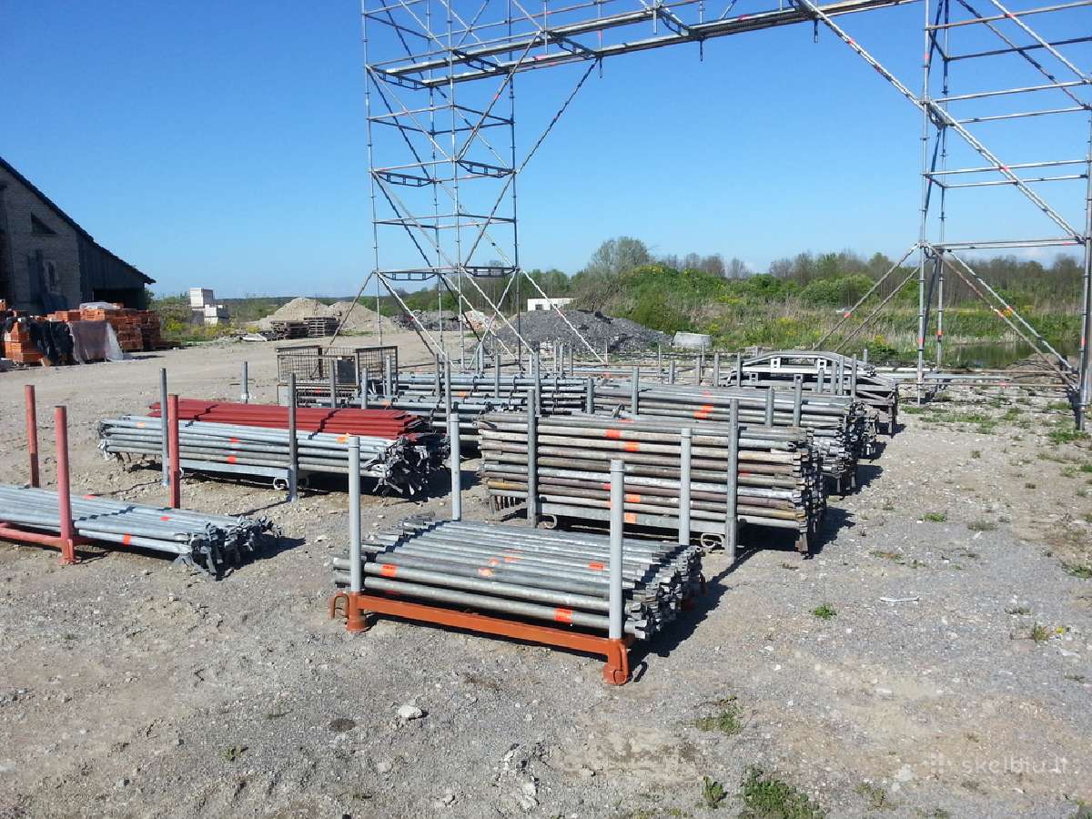 Layher Modulinių pastoliu nuoma ir pardavimas - nuotraukos Nr. 6