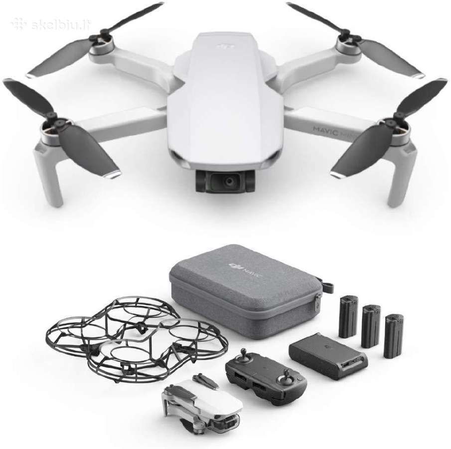 Dji Mini 3 (su įprastu RC-n1 pultu) dronas naujas - nuotraukos Nr. 4
