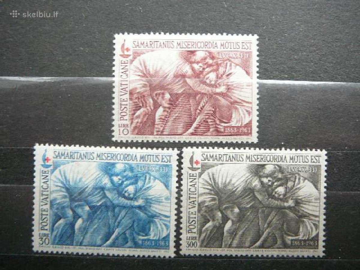 Raudonas Kryzius Vatikanas svarus Mnh rk135