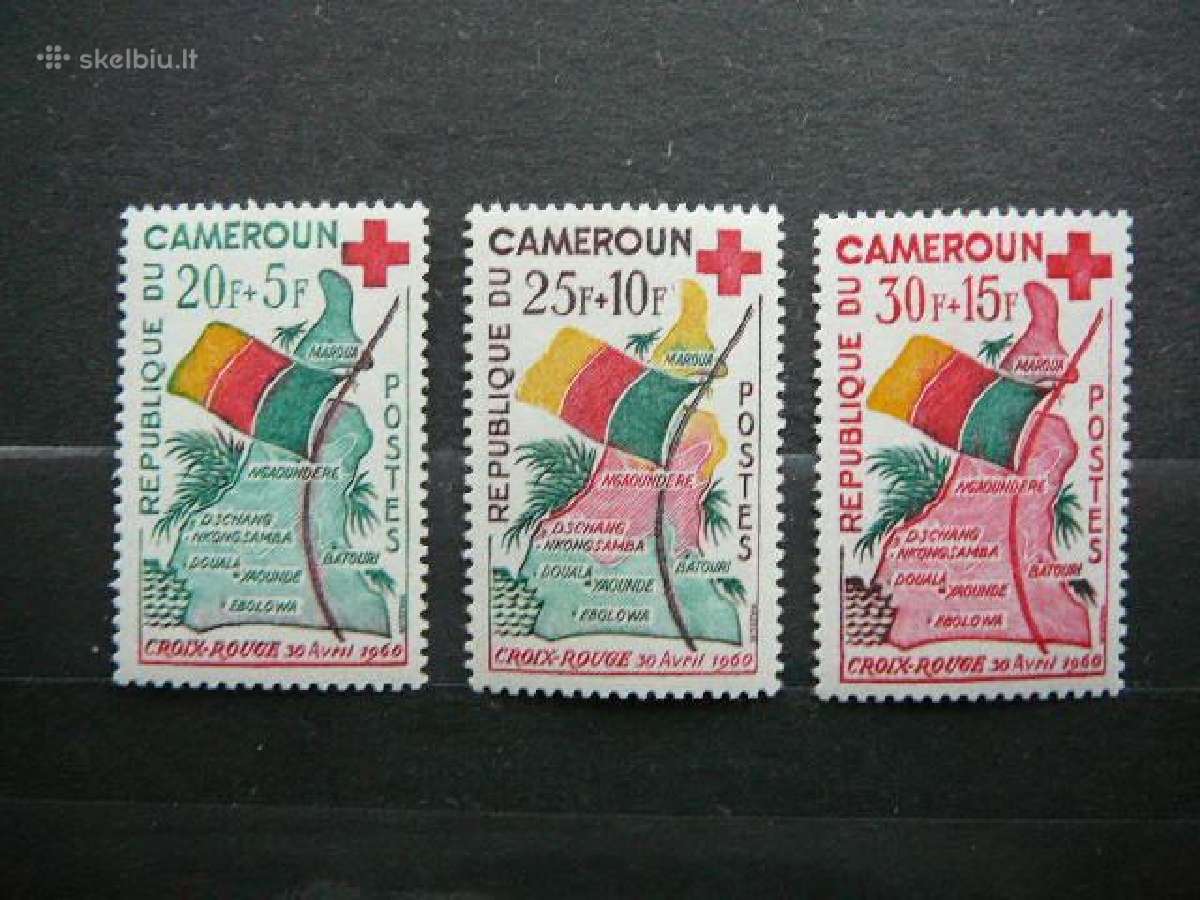 Raudonas Kryzius Kamerunas svarus Mnh rk139
