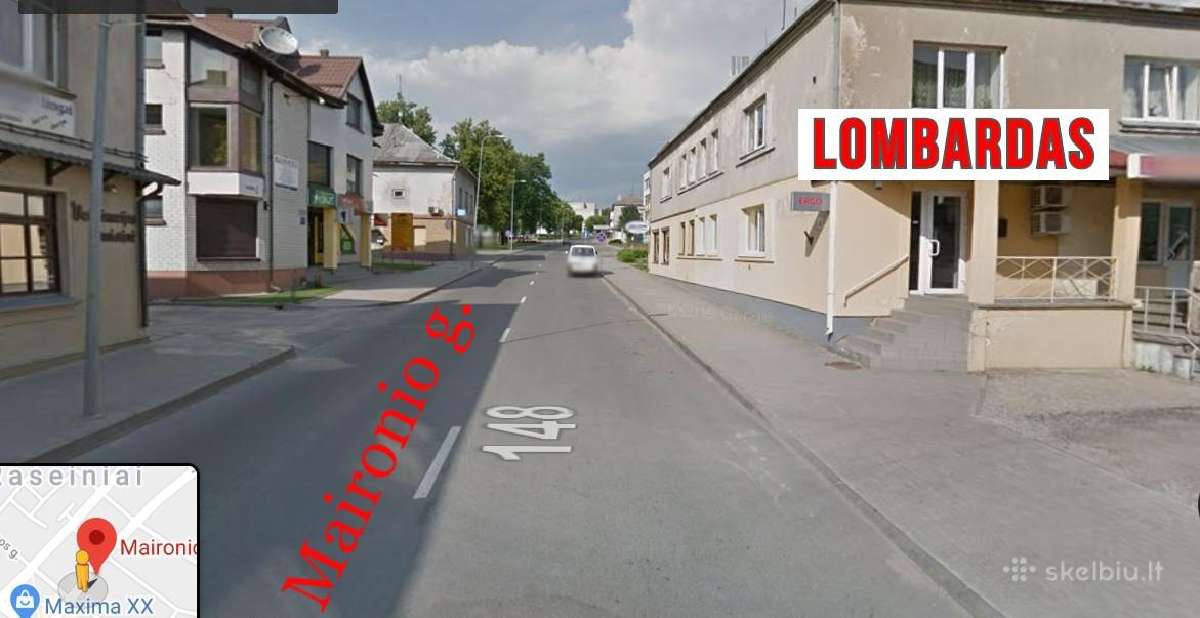 Lombardas Raseiniuose Maironio g. 6-2 - nuotraukos Nr. 5