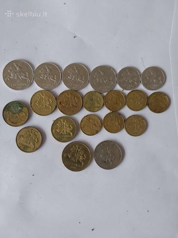 Rusiskos monetos, rubliai ir Lt centai - nuotraukos Nr. 3