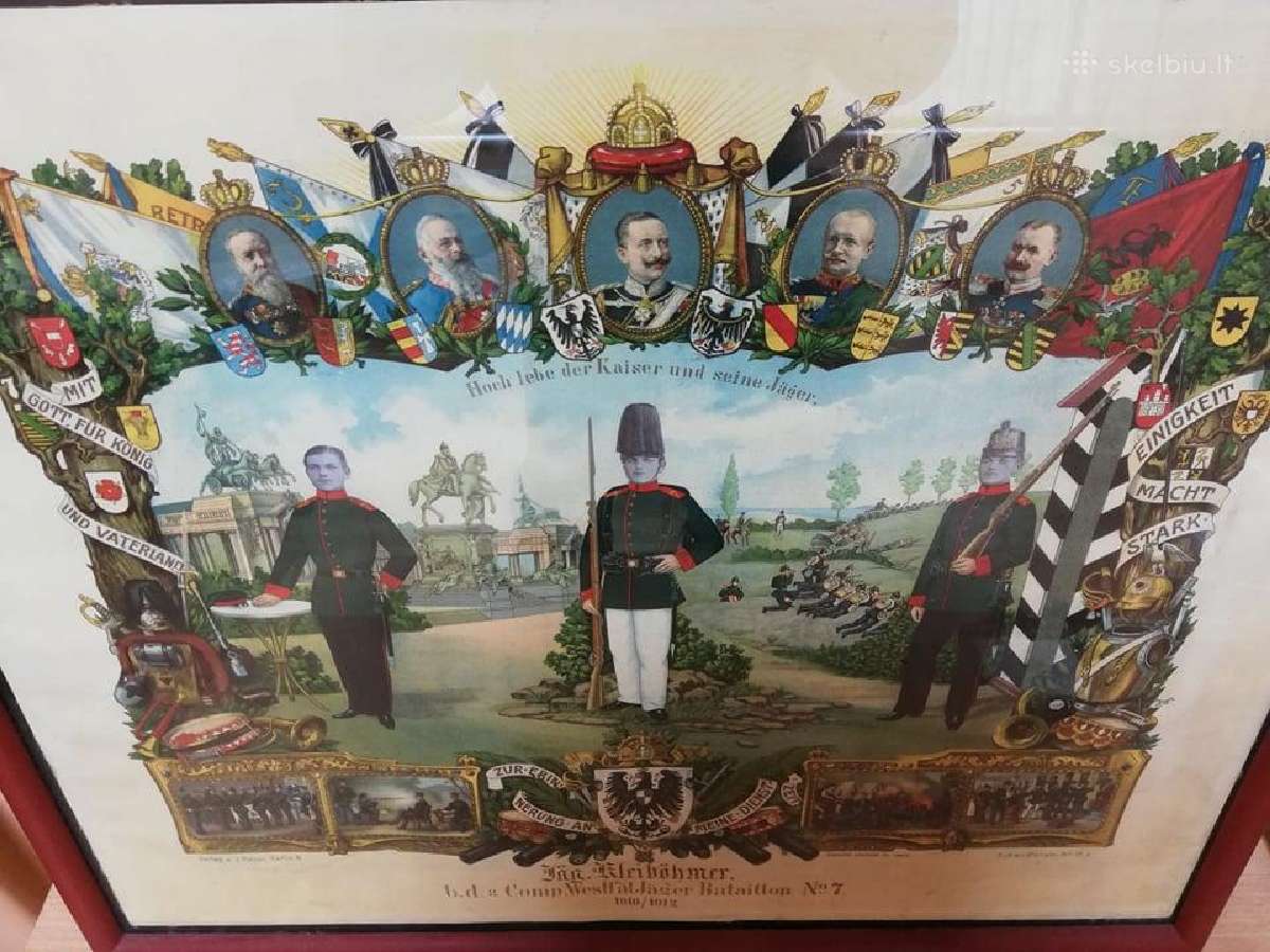 Ww1.vokiska litografija
