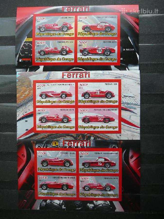 Automobiliai Ferrari Kongas 2011 svarus s897a/b - nuotraukos Nr. 2