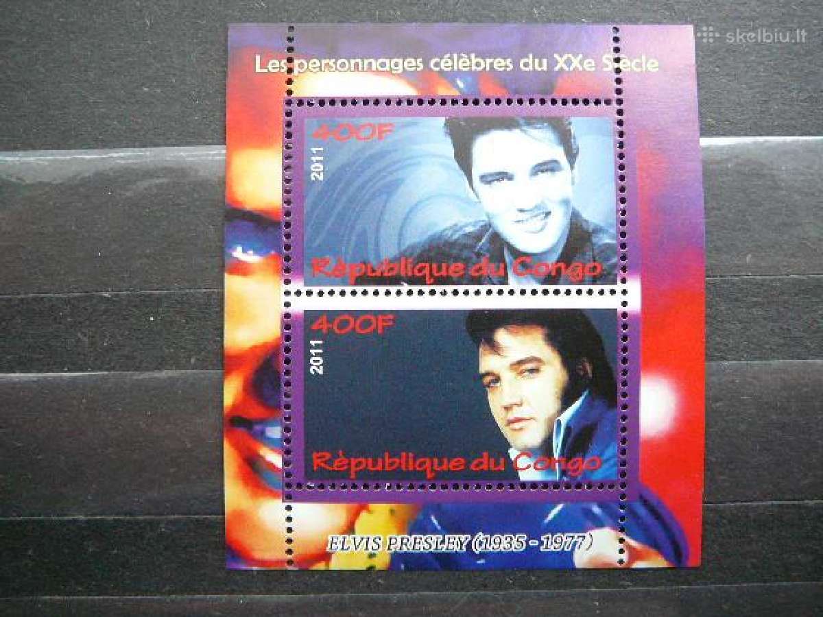 Elvis Preslis Muzika Kongas 2011 svarus s956a/b