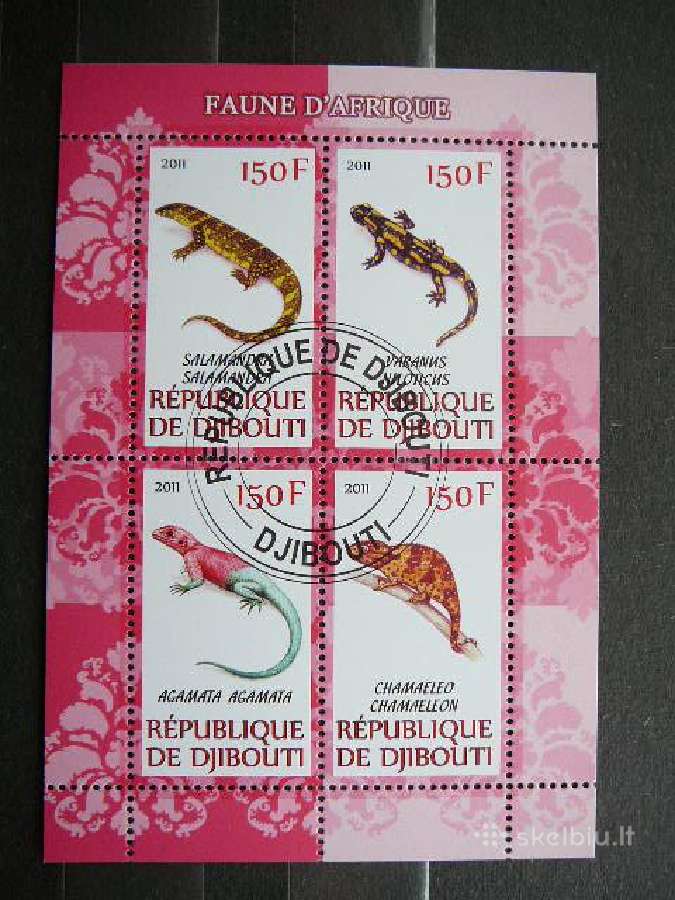 Reptilijos Driezai Dzibutis 2011 antsp. s970