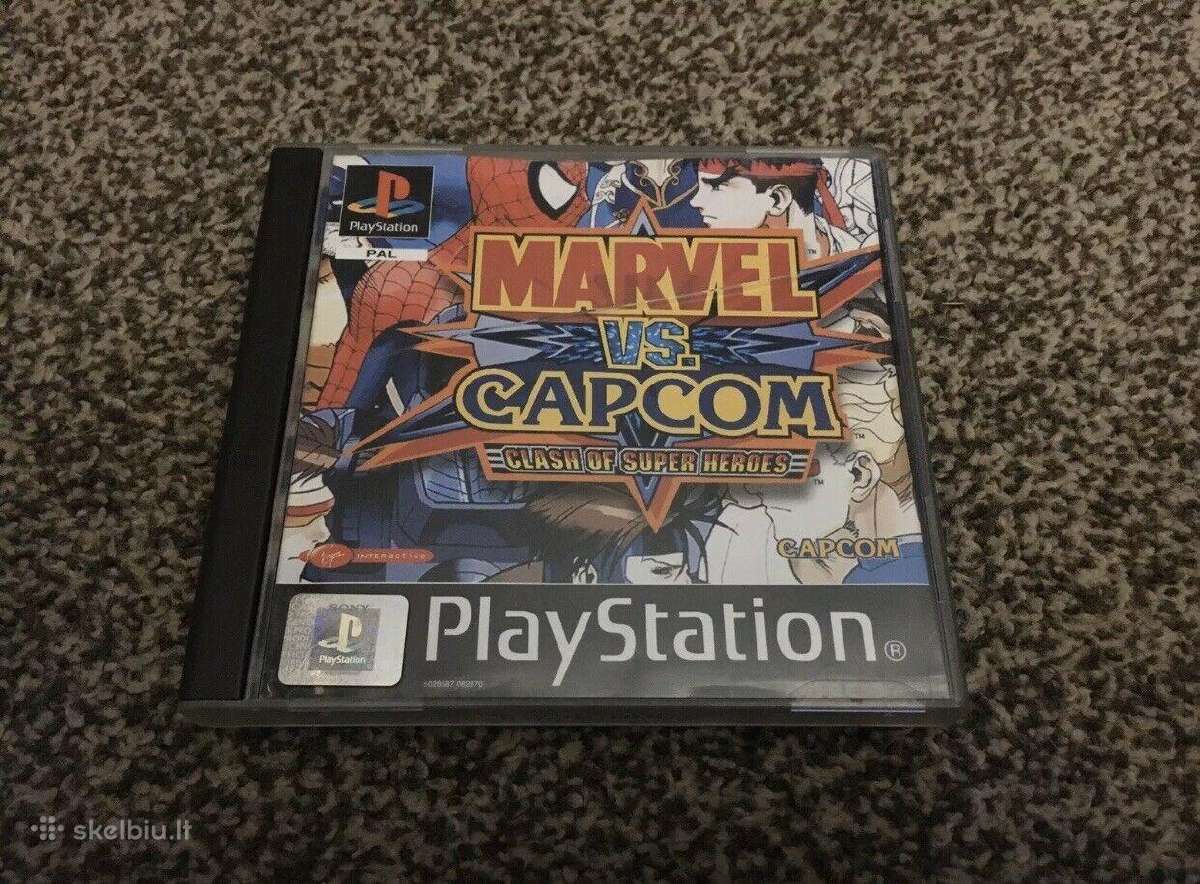 Marvel Vs Capcom Clash Of Super Heroes Ps1, Ps2. - nuotraukos Nr. 7