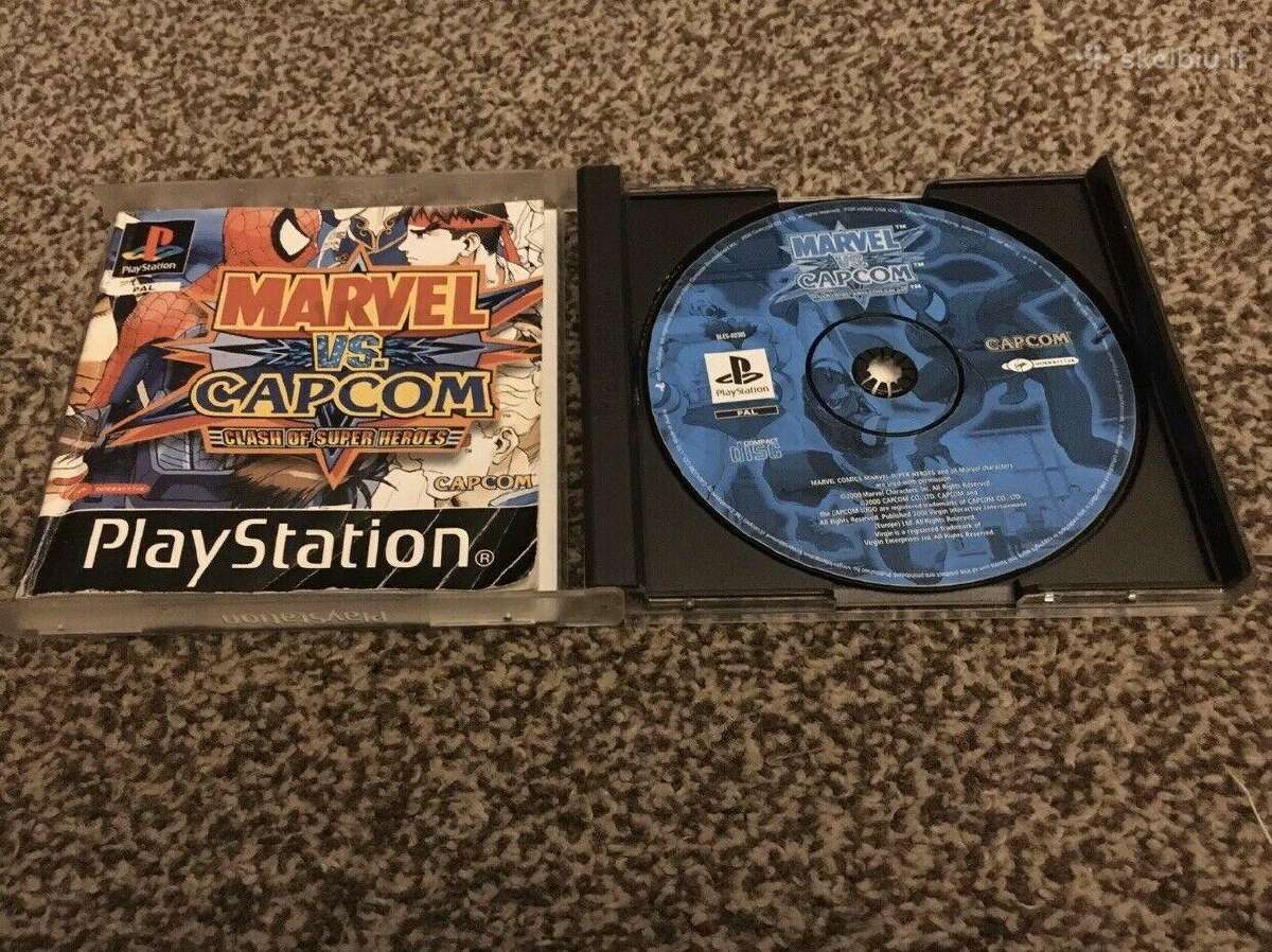 Marvel Vs Capcom Clash Of Super Heroes Ps1, Ps2. - nuotraukos Nr. 8