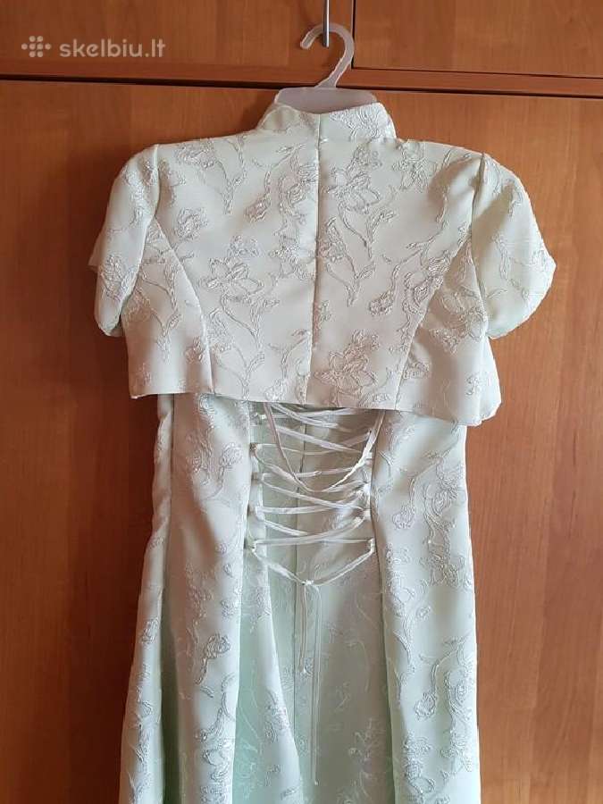 Šviesiai žalia suknelė - nuotraukos Nr. 4