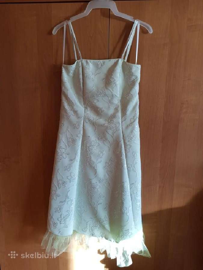 Šviesiai žalia suknelė - nuotraukos Nr. 6