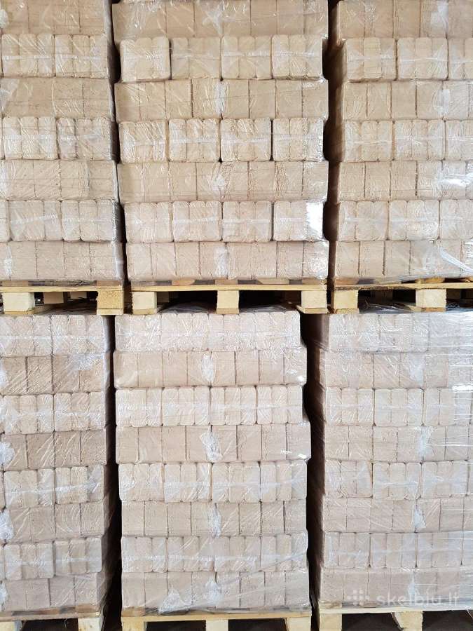 Briketai, granules tamsios 990 kg. 350 eu - nuotraukos Nr. 4